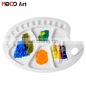 34x23.5cm 17 Well Oval Plastic Palette thumbnail-2