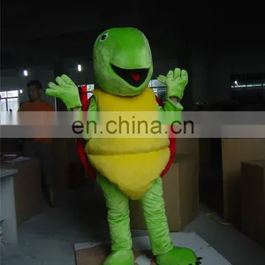 2016 Lovely Green Turtle Mascot Costume Adult Sea Turtles Mascot Costume thumbnail-5