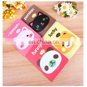 Promotional Cheap Price Cartoon Staple a5 Notebook/agenda With Line for Exercising thumbnail-2