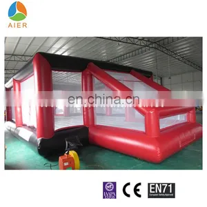 AIER Newest Design Giant Inflatable Panna Soccer Field/inflatable Football Pitch thumbnail-5