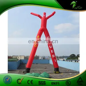 Cheap Inflatable Sky Tube Oxford Material Red Air Dancer, Double Legs Air Dancers For Sale thumbnail-3