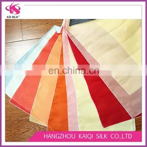 China Suppliers Solid Color Satin Organza Roll 100% Silk Fabric Textured Wedding Dress Fabrics thumbnail-6