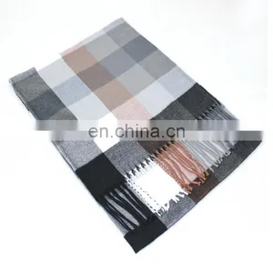 Hot Selling Imitation Cashmere New Stripe Scarf thumbnail-5