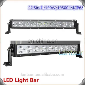 2015 Factory Wholesale 10W Single Row 100w Straight Led Light Bar thumbnail-1
