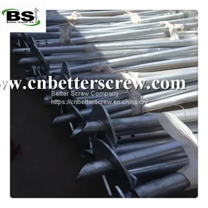 Steel Material Helical Piles for Building Foundation thumbnail-1