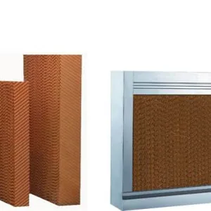 Honeycomb Water Paper Air Evaporative Cooling Pad for Poultry Farm Houses thumbnail-3