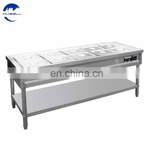 Stainless Steel Electric Buffetbainmariesteam Table Counter Top Electricbainmarie thumbnail-4