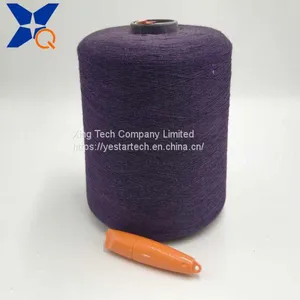 Deep Purple Ne32/2plies 20% Stainless Steel Blend 80% Polyester Fiber for Sewing/embroidery Thread Touch Screen Gloves-XT11342 thumbnail-5