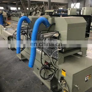 PVC Profile Cnc Control Double Mitre Cutting Saw/upvc Window Frame Cutting Machine/PVC Profile Cutting Machine thumbnail-6