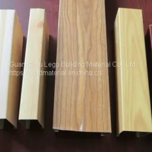 3d Wood Grain Concave Aluminum Square Pass Conference Rooms Order thumbnail-1