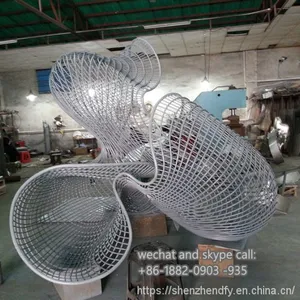 Customize According To The Required Drawings Insects Stainless Steel Eagle Sculpture Market thumbnail-3
