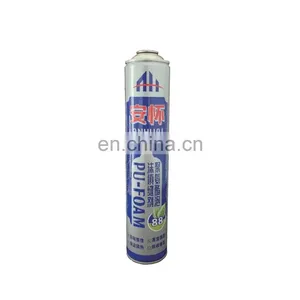 Hebei Refillable Aerosol Spray Can and PU Polyurethane Foam 750ml Empty thumbnail-3