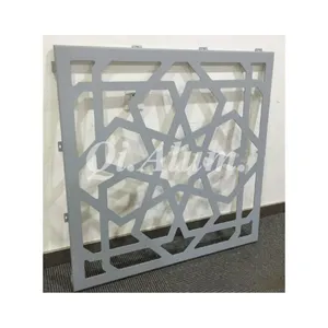 Fireproof Facade Aluminum Powder Coated Panel Wall Cladding Perforated Sheet thumbnail-4