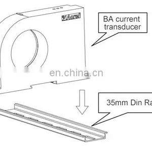 Acrel BA Series Din Rail AC 0-1A Residual Current Transducer thumbnail-6