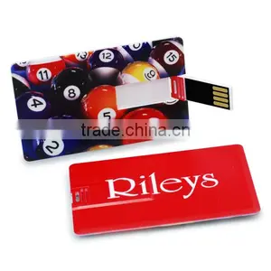 Promotional Super Thin Credit Card Usb Flash Drive Quality Choice thumbnail-3