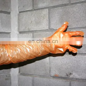 Disposable Plastic Long Sleeve Glove Making Machine thumbnail-1