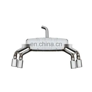 Car Body Kits Refitting Accessories Rear Exhaust Stack for Audi A3 Sedan Cabriolet S-line 2017-2019 Exhaust Pipe thumbnail-1