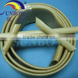 Polyurethane Varnish Glass Fiber Insulated Sleeve for Wires thumbnail-1