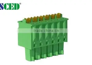 Termin Block 300V 8A Pluggable Terminal Blocks 2P - 22P 3.81mm Screwless Terminal Block thumbnail-1