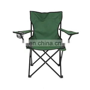 Hot Selling Outdoor Folding Fishing Chair Large Outdoor Folding Beach Chair With High Comfort Level Armrest thumbnail-1