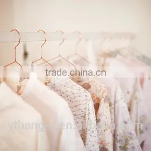 Coat Copper Hanger Shirt Rose Gold Metal Hanger Metal Wire Coat Hangers Quality Choice thumbnail-1