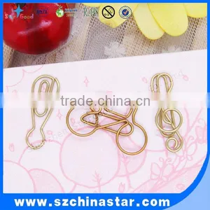 Metal Stationery Clip Free Design Variety Shape Clip thumbnail-1