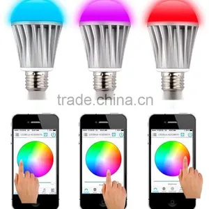 No Need WiFi Controller Direct Connect E27 Base Smart WiFi LED Bulb With English/Spanish APP for Both Android And IOS Smartphone thumbnail-3