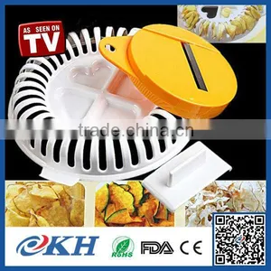 KH High Performance Easy Use Microwave Potato Chip Maker thumbnail-1