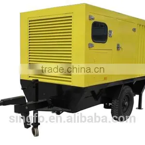 35KW Tailer Type Magneticl Electrical Diesel Generators With 1103A-33TG1 Engine and CE Certificationfor Sale thumbnail-1