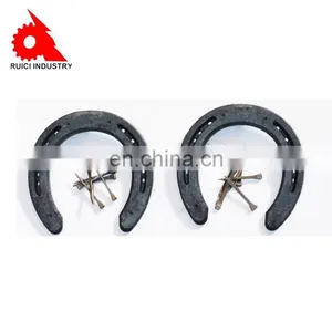 The Forging Shoe Aluminum Alloy Horseshoe Forging Antiskid Horseshoes Set thumbnail-2