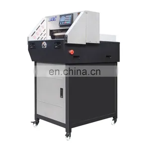Factory Price Triple Motor Control Office Use Low Noise Heavy Duty Electric Guillotine Paper Cutter thumbnail-3