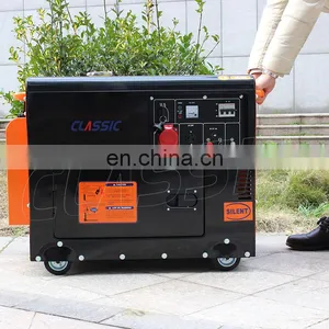 Bison China 400v 7Kw Diesel Generator Generators Electric 7.5 Kw Silent Generator thumbnail-1