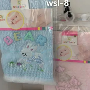 Hot Selling Swaddle Blanket Acrylic Baby Shawl and Blanket Wholesale thumbnail-2