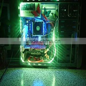 5V Computer RGB LED Light Strip With Remote Control thumbnail-2