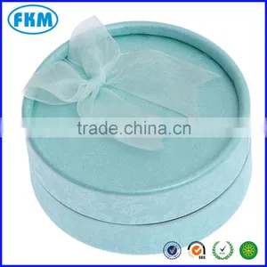 Wholesale Round Cardboard Jewellery Earring Rings Display Gift Storage Boxes thumbnail-1