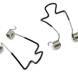 Custom Zinc Plated Plastic Dipping Butterfly Springs Small Double Torsion Spring thumbnail-1