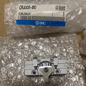 100% Original SMC Mini Rotary Actuator Rack & Pinion Style CRJB05-180 Rotating Table Cylinder thumbnail-4