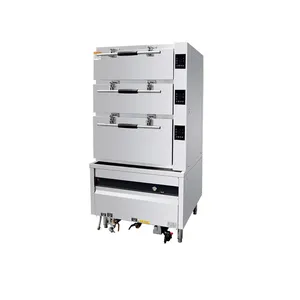Jinyudian Intelligent Gas-Energy-Saving Three-Door Seafood Steamer (Independent Control) thumbnail-3