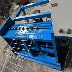 Automatic Hydraulic P-type Mesh Bending Machine for Fencing, Maximum Carbon Steel Wire Diameter 6mm, Construction Forming. thumbnail-1