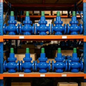Marine Self Closing Valve For Ballast Water System Cast Steel Body Flanged Connection thumbnail-2