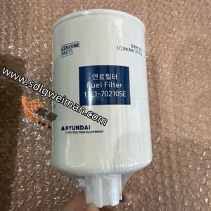 Hyundai Excavator Parts Genuine 11E1-70210 FILTER-FUEL for R210LC7 R210LC3 R220-9S R225-7 R330LC9S R300LC9S thumbnail-2