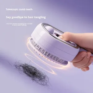 Factory Sales Anti-static Hair Brush 2-in-1 Hair Mist Brush Detangles Refreshes and Smooths Hair Comb Hair Massage Brush thumbnail-3