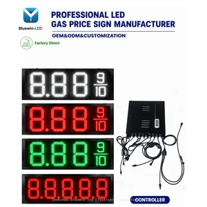 Outdoor Gas Station Petrol Sign Led Digital Gas Price Signs thumbnail-1