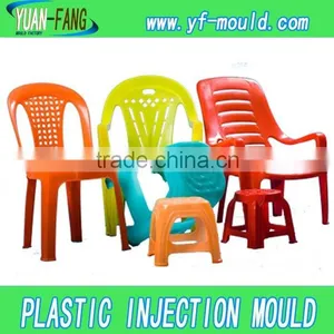 High Quality Good Design Blue Adult Used Plastic Stool Injection Mould thumbnail-1