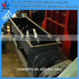 Double Shaft Mixer Machine / Double Shaft Mixing Machine / Double Shaft Mixer thumbnail-1