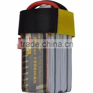 You&Me 4S 14.8V 1500mAh 25C Rechargeable Lithium Polymer Battery For Quadcopters RC Models thumbnail-3