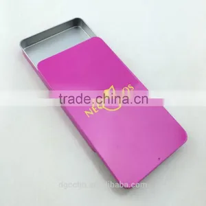 Dongguan Food Grade Small Metal Sliding Lid Tin Box thumbnail-2