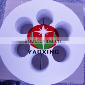 Fireproof Ceramic Fiber Exothermic Sleeves Ceramic Fiber Gasket thumbnail-6