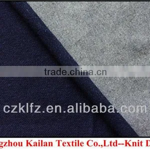 Indigo Dyed Cotton Knit Denim thumbnail-1