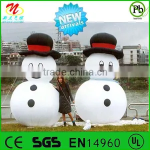2014 Popular Christmas Theme Snowman Cartoon Customized Inflatable Cartoon thumbnail-1